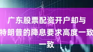 广东股票配资开户却与特朗普的降息要求高度一致